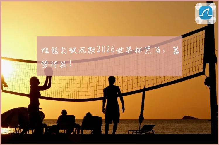 谁能打破沉默2026世界杯黑马,蓄势待发!